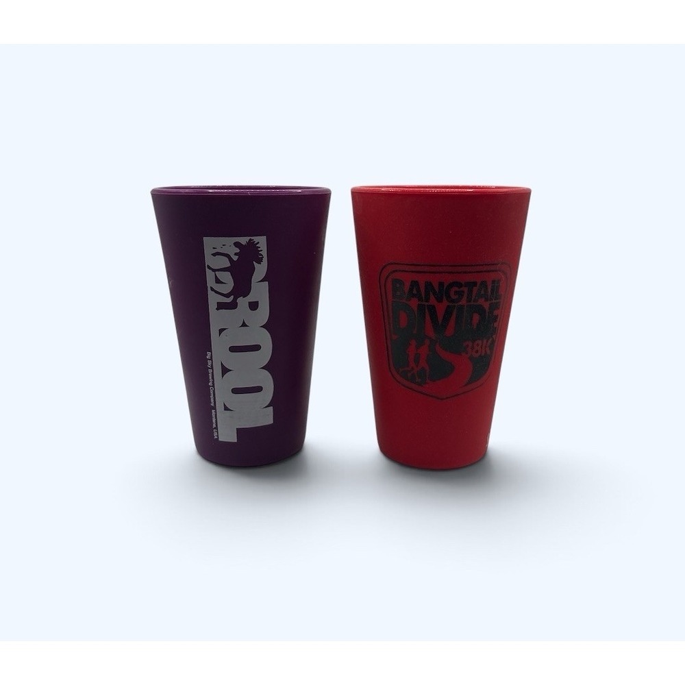 SILIPINT 16 Oz Cups Lot Of 2 MOOSE DROOL BANGTAIL DIVIDE UNBREAKABLE